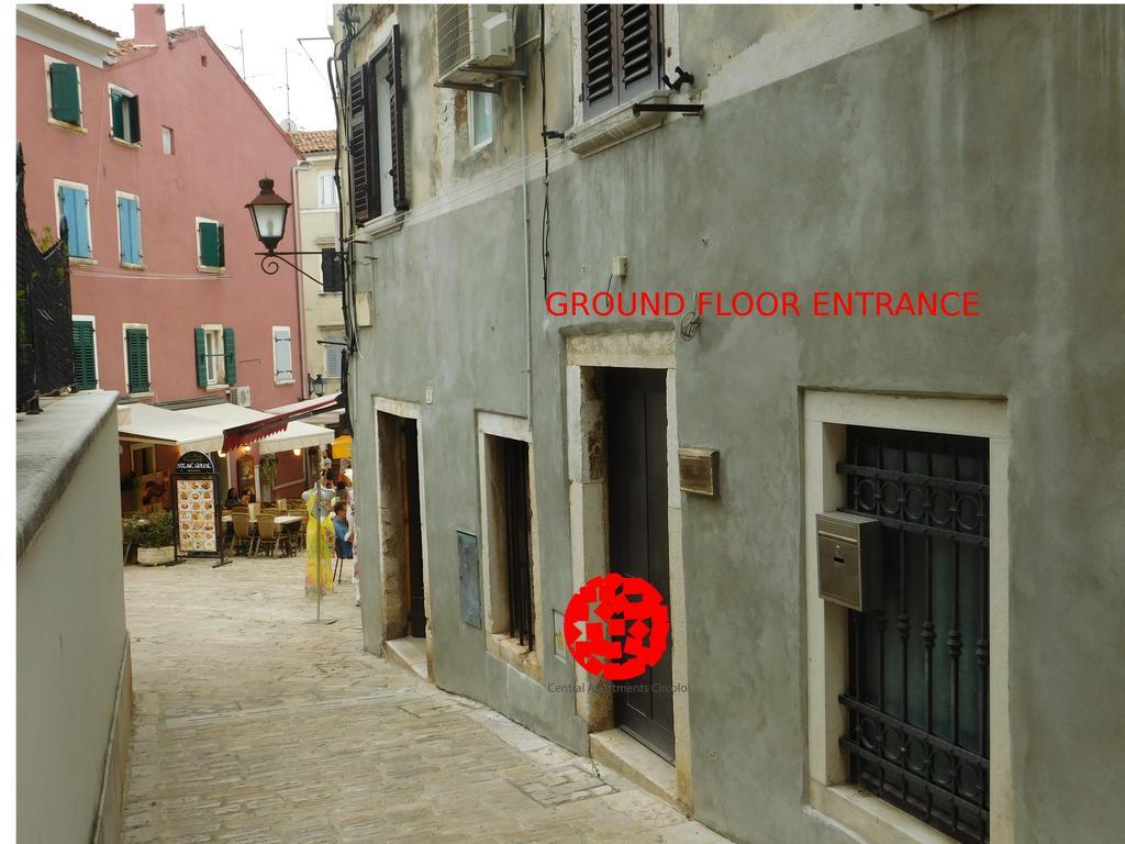 Central Apartments Circolo Rovinj Buitenkant foto